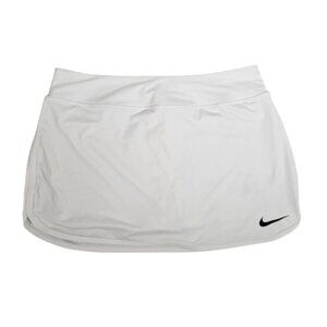 Nike White Court Tennis Skirt Skort Women's Size Medium 728777-100